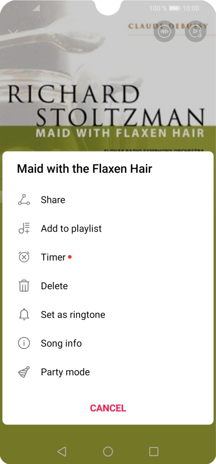 Press Add to playlist.