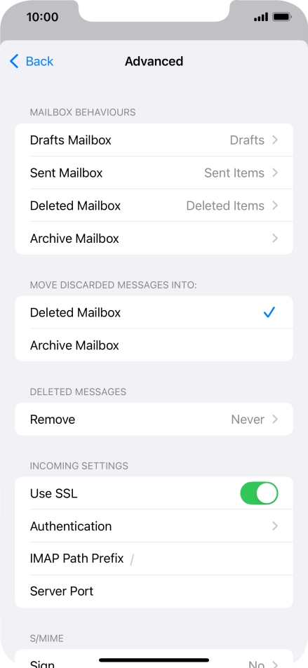 Press Authentication.