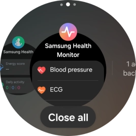 To end one running application, slide your finger upwards on the required application.