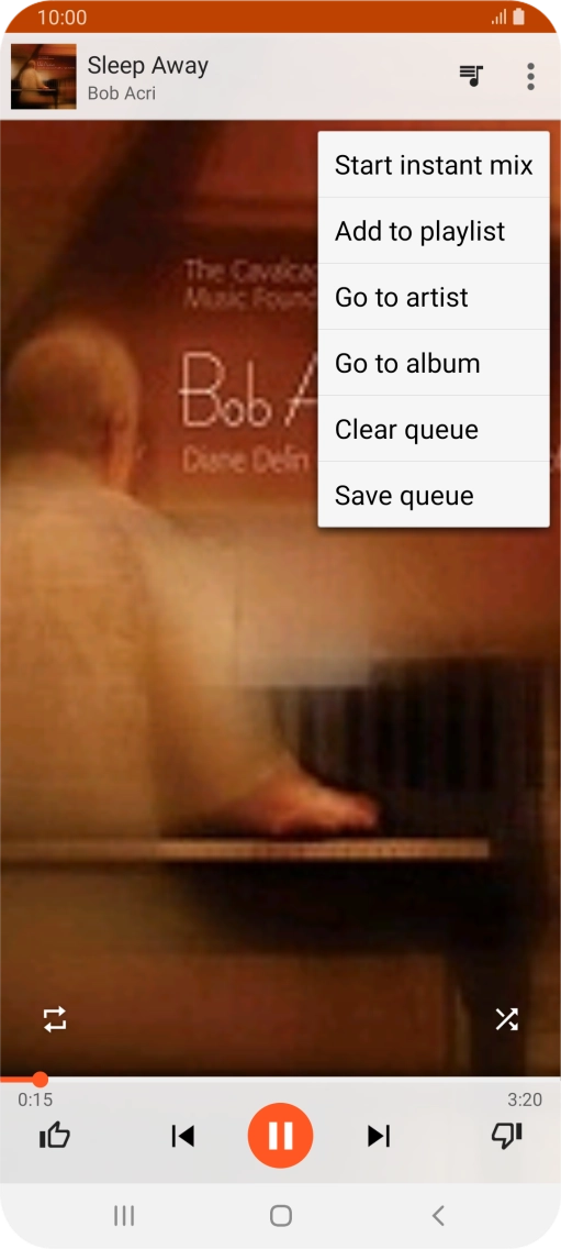 Press Add to playlist.