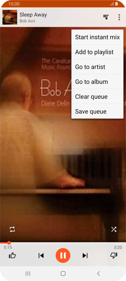 Press Add to playlist.