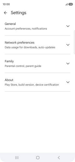 Press Network preferences.