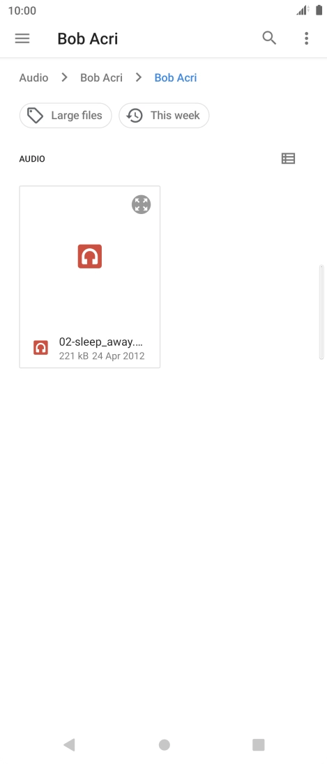 Press the required ring tone to add it to the list of ting tones.