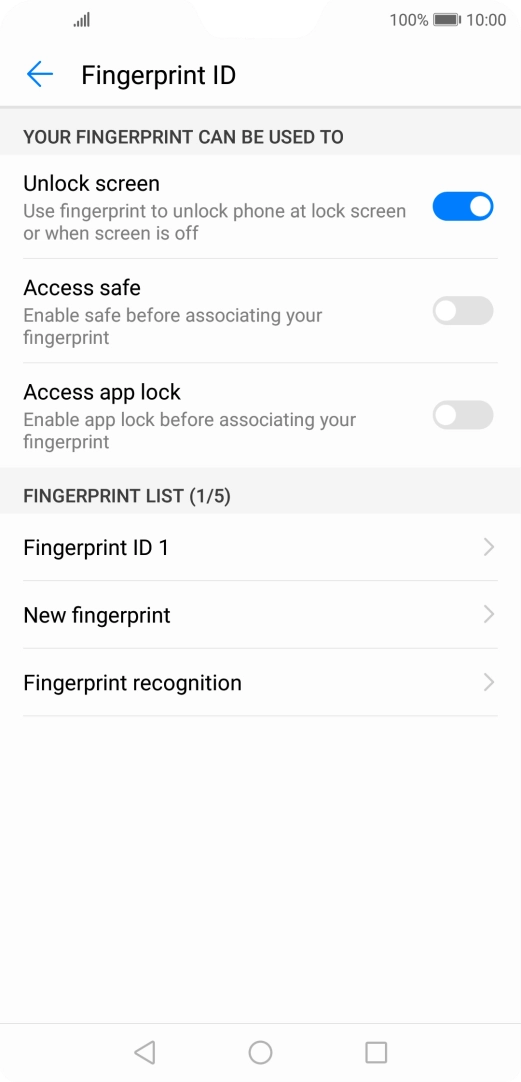 Press the Return key twice.