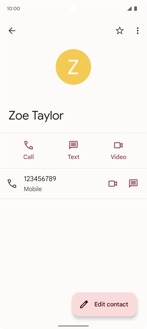 Slide your finger upwards starting from the bottom of the screen to return to the home screen.