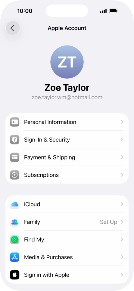 Slide your finger upwards starting from the bottom of the screen to return to the home screen.