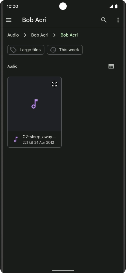Press the required ring tone to add it to the list of ting tones.