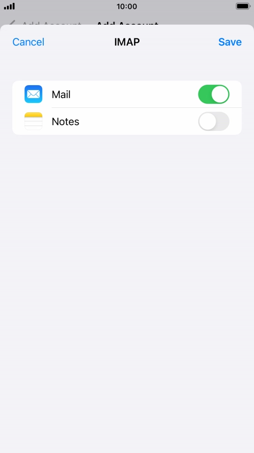 Press Save. Your email account has now been set up. To select more settings for incoming and outgoing server, proceed with the following steps.