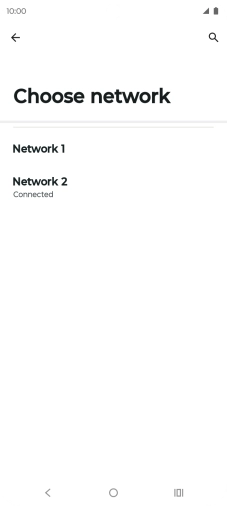 Press the Return key.