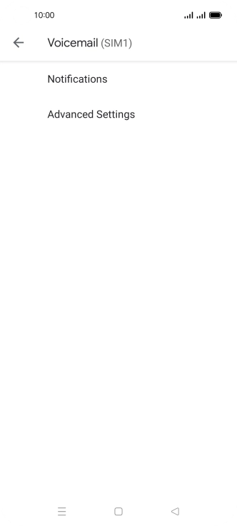 Press Advanced Settings.