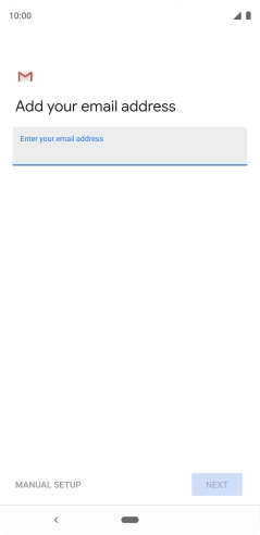 Press the field below 