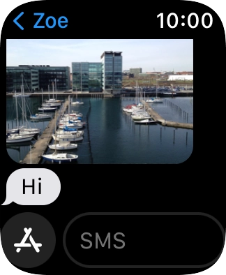 Press Text Mess... and record the message.