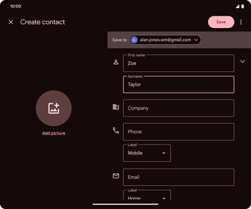 Press Phone and key in the required phone number.