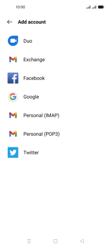 Press Personal (POP3).