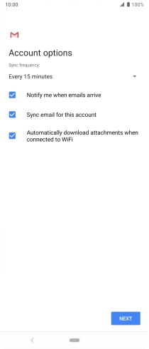 Press the drop down list below 