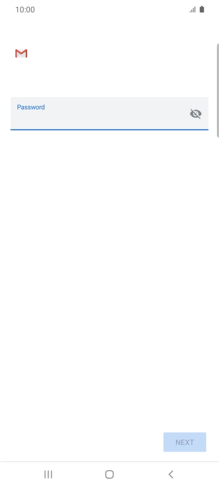 Press the field below 