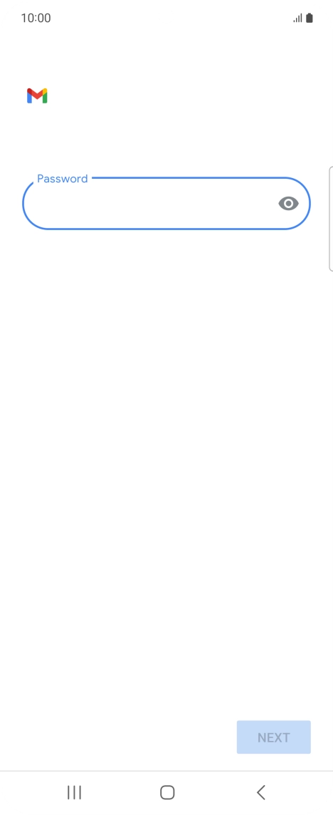 Press the field below 