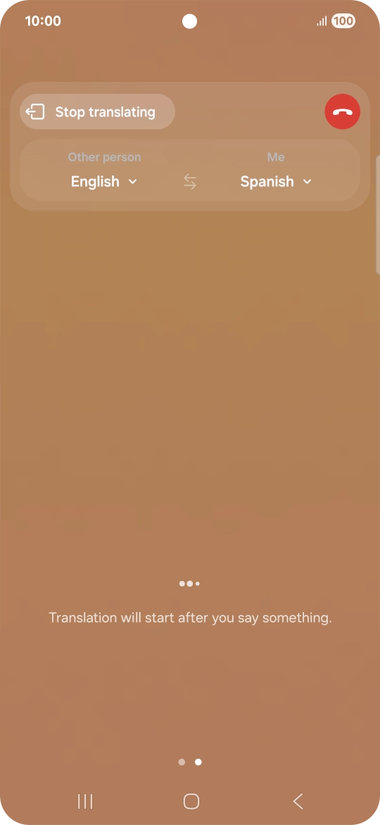 Follow the instructions on the screen to select the required language settings and use the function.