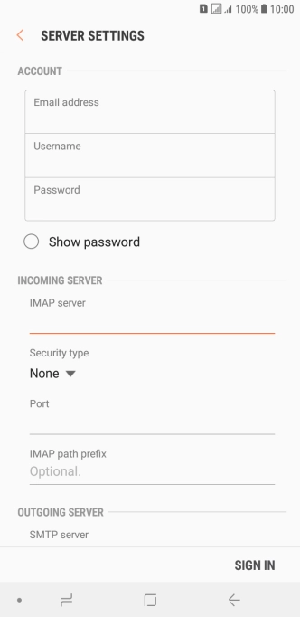 Press the drop down list below 