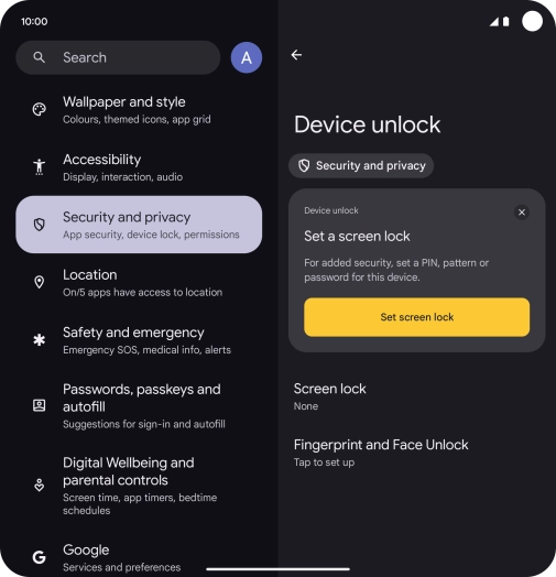 Slide your finger upwards starting from the bottom of the screen to return to the home screen.