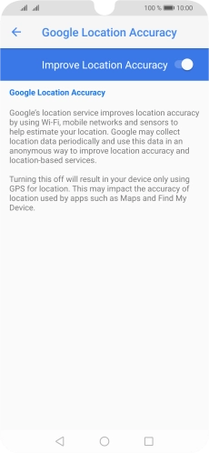 If you press the indicator next to 