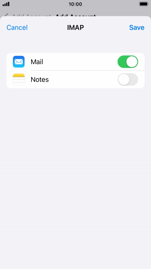 Press Save. Your email account has now been set up. To select more settings for incoming and outgoing server, proceed with the following steps.