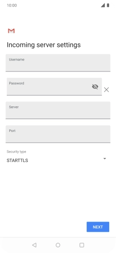 Press the field below 