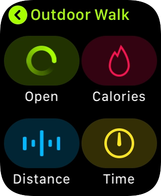 Press the Digital Crown several times to return to the main menu.