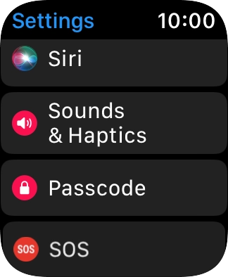 Press Siri.