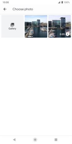 Press the required picture.