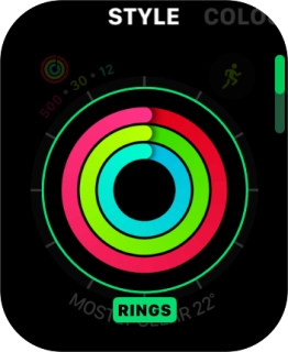 Press the Digital Crown twice to return to the home screen.