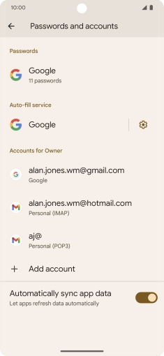 Slide your finger upwards starting from the bottom of the screen to return to the home screen.