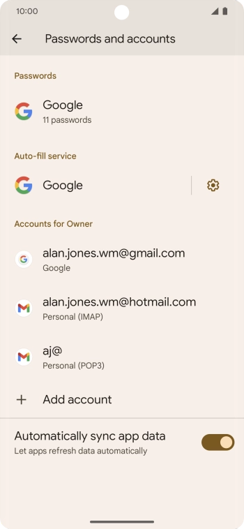 Slide your finger upwards starting from the bottom of the screen to return to the home screen.