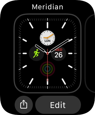 Slide your finger left on the screen.