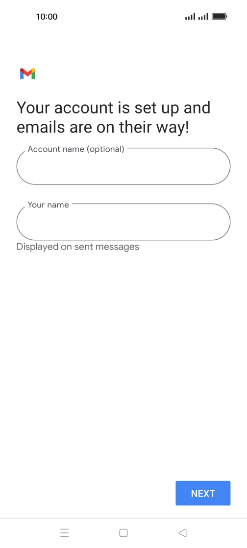 Press the field below 