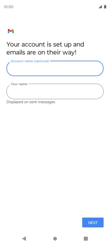 Press the field below 