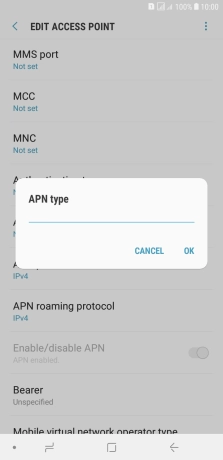Key in mms and press OK.