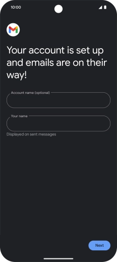 Press the field below 