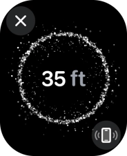 Follow the instructions on the screen to find your phone.