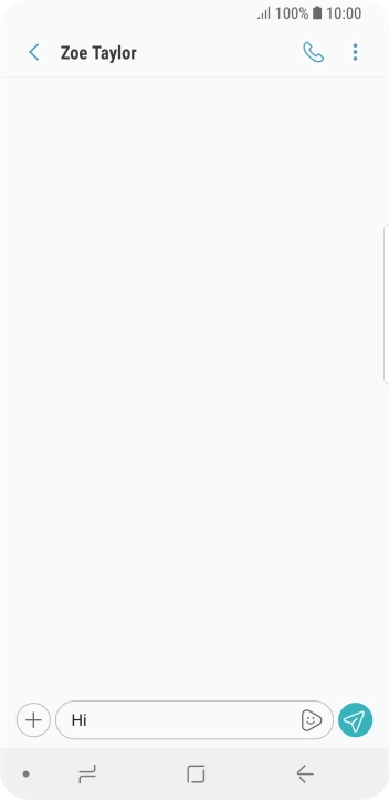 Press the attachment icon.