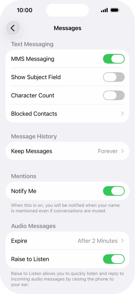 Slide your finger upwards starting from the bottom of the screen to return to the home screen.