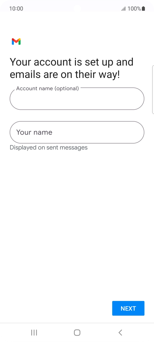 Press the field below 