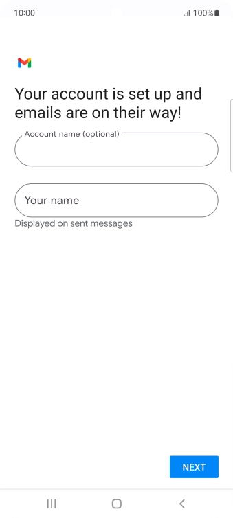 Press the field below 