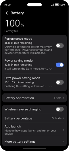 Slide your finger upwards starting from the bottom of the screen to return to the home screen.