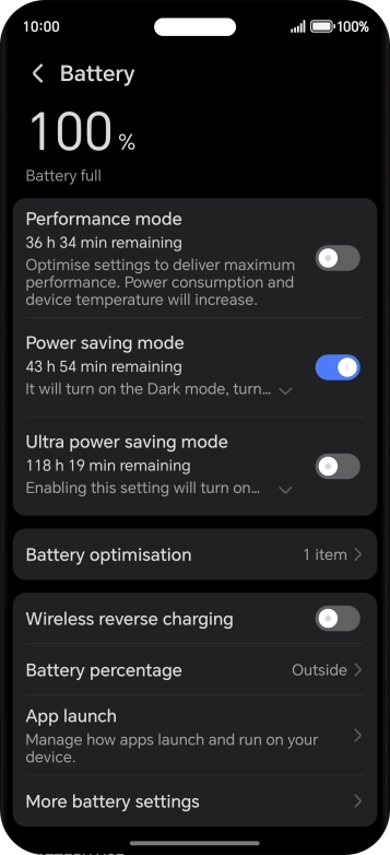 Slide your finger upwards starting from the bottom of the screen to return to the home screen.