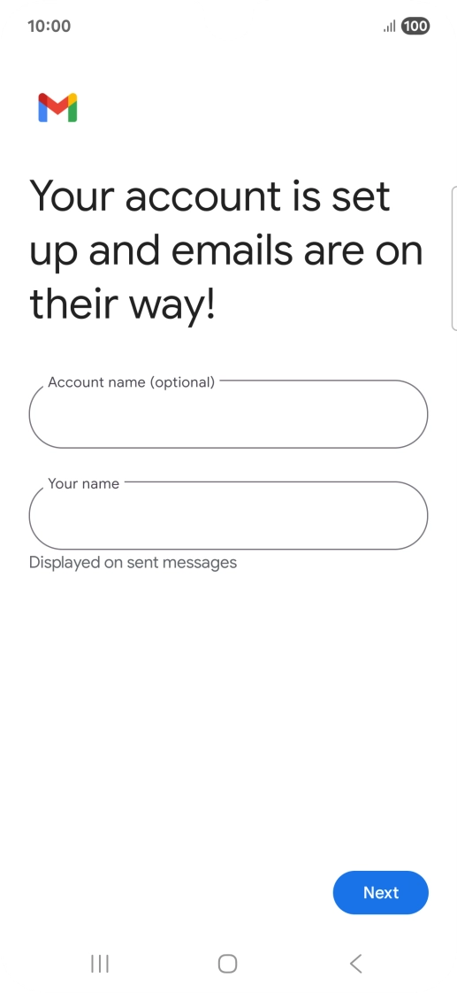 Press the field below 