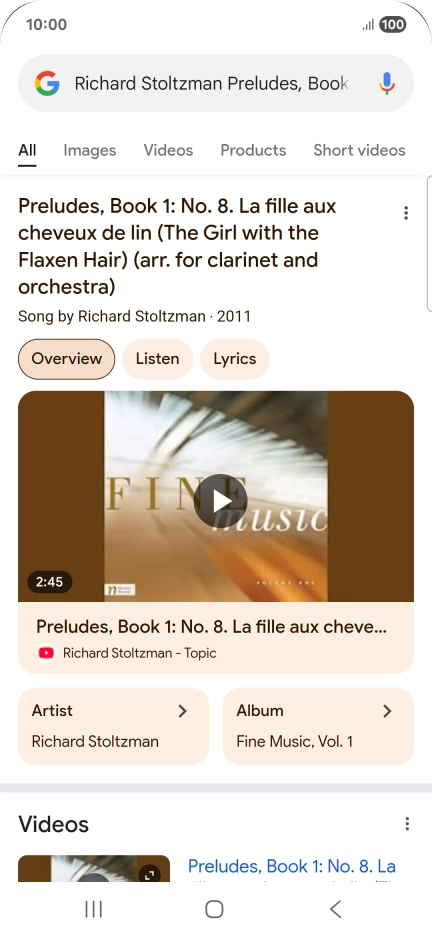 Follow the instructions on the screen to use the search results.