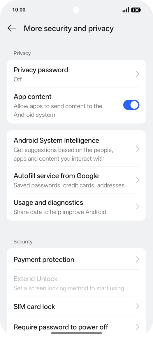 Press SIM card lock.