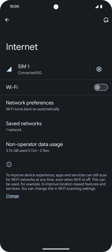 Press the indicator to turn on the function.