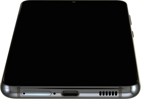 Find the opener for the SIM holder. Insert the opener into the small hole in the SIM holder.